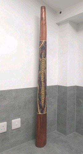 Indonesian teak didgeridoo - didgeridoo, 51"