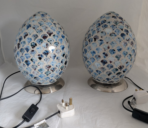 Pair blue tile - 2,
