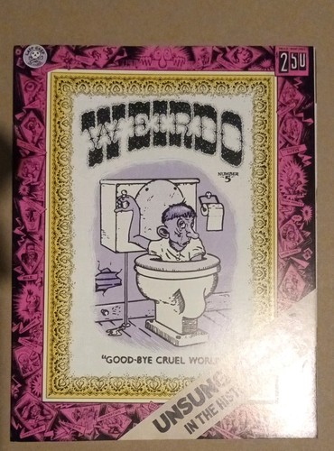 Robert crumb weirdo - weirdo, comic