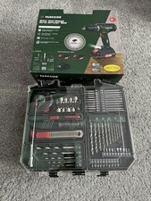 Parkside 20V Cordless Drill Driver Set – 2x2Ah Batteries, Charger + Accessories!