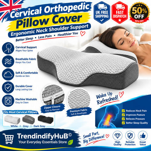 Cervical orthopedic pillow - cervical,