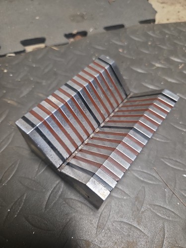 Magnetic transfer vee block - v,