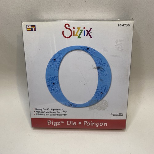 Sassy serif letter sizzix - serif,