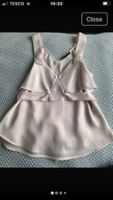 Silky cream Zara Sleeveless