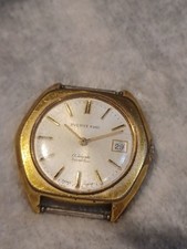 17 JEWELS SWISS MADE EVERITE KING INCABLOC WIND UP MEN'S VINTAGE WATCH.
