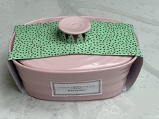 Sophie Conran Portmeirion Covered Butter Dish 16cm Pink