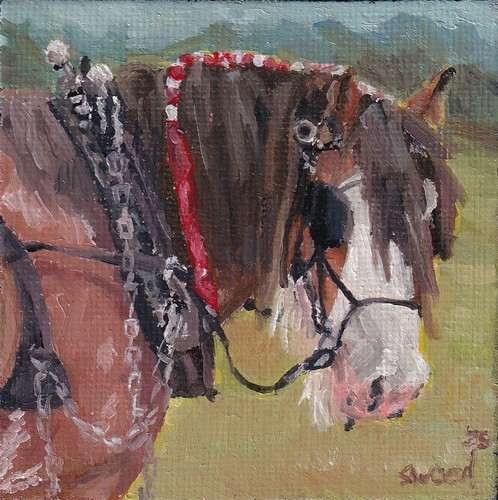 Original oil painting horse - original, "horse"