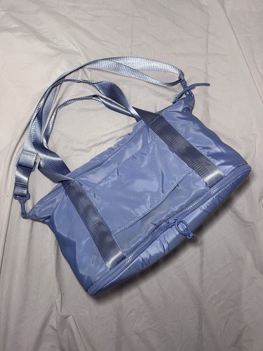 Primark blue expandable duffle - primark,