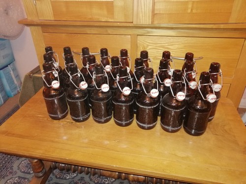 23x 500ml vintage grolsch - 500ml,