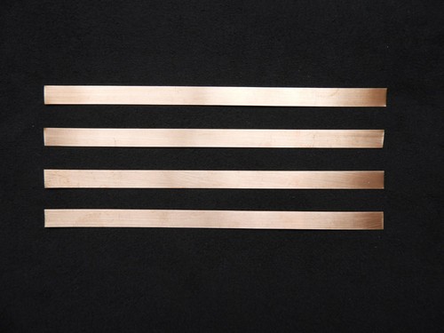 Thin copper strip for - thin,