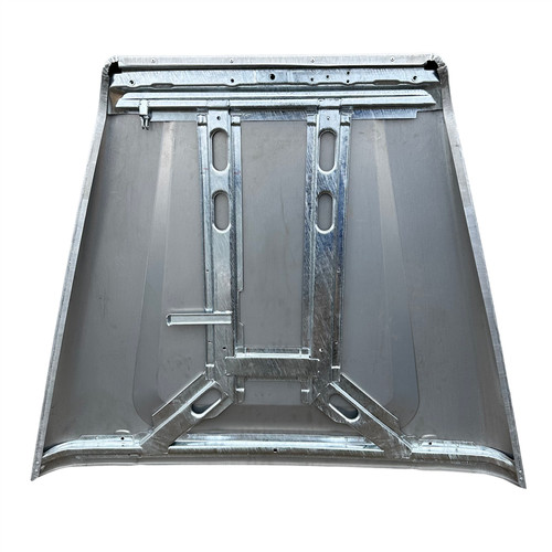 Galvanised bonnet fit land - galvanised,