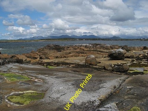 Photo 6x4 glaciated granite - 6x4,