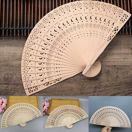 Wooden fan hand - fan,