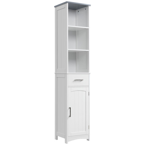 Tall bathroom storage cabinet - bathroom,