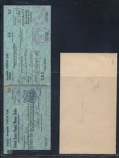 US  Navy  postal money order
