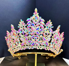 Quinceanera Crown, AB Crystal