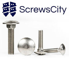 Stainless Steel A2 Carriage Bolts / Cup Square Coach Screws DIN603 M5 M6 M8