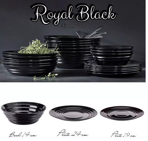 Ikea black dinnerware bowl - black,