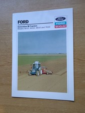PRE USED FORD GENERATION III SERIES 10 TRACTORS COLOUR FARMING COLLECTORS BROCH