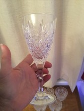 Stuart Crystal 6 wine Glasses