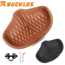 BUCKLOS Wide Big Bike Saddle