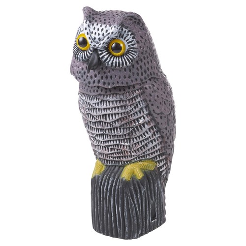 Large owl bird scarer - owl,