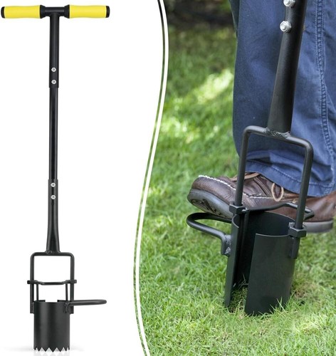 Sod plugger turf cutter - plugger,
