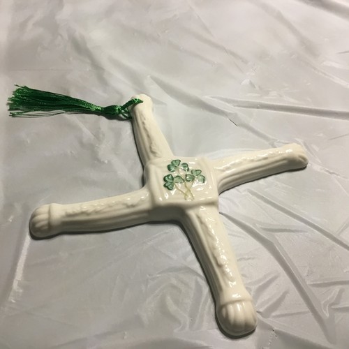 Belleek ireland cross - ireland,