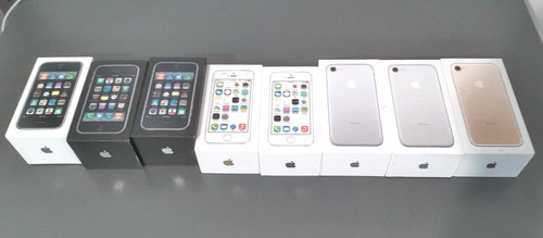 Lot boxes only genuine iphone - boxes,