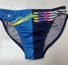 Men’s Boy’s Vintage swimmers swim wear retro 32” Speedos blue yellow pink