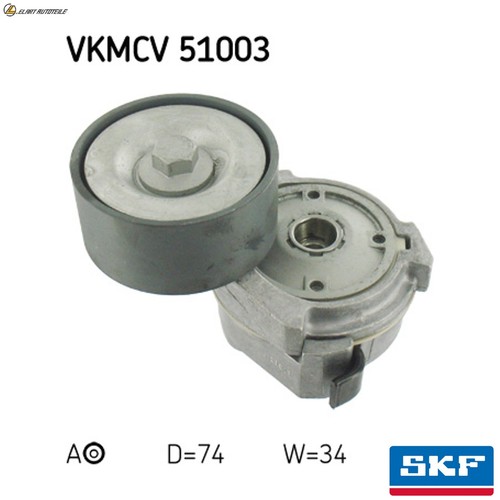 Belt tensioner ribbed - belt,