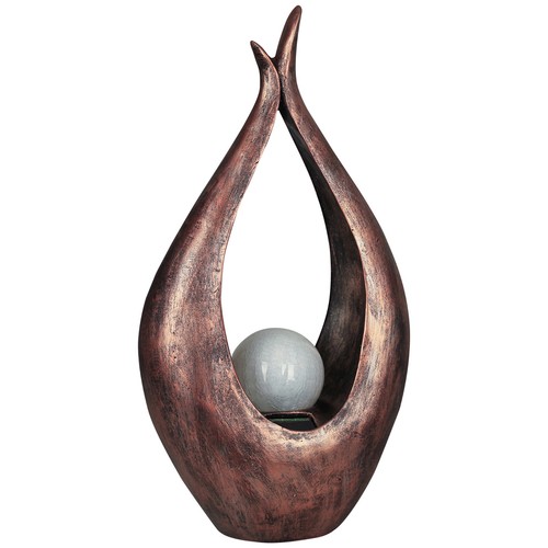 Embrace solar garden ornament - embrace,