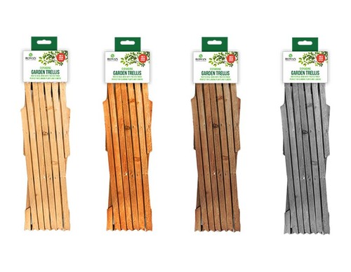 Expanding wooden trellis - 3x,