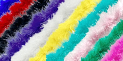 Marabou feather trim soft - feather,