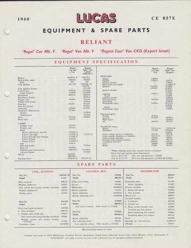 Reliant regal car and - reliant,