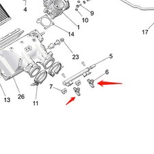 2Pcs Upgrade 10 Holes Fuel Injectors For 2019-22 Polaris RZR PRO TURBO 2521914 