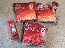 Golf plastic graduated tees (1