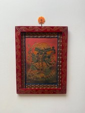 Vintage Hand-Painted Kali Maa