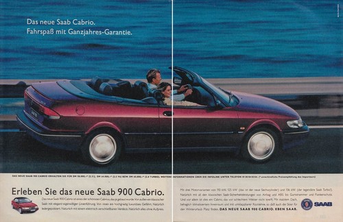 1994 saab 900 convertible - saab,