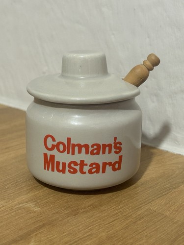 Vintage colman grey beige - vintage, colman's