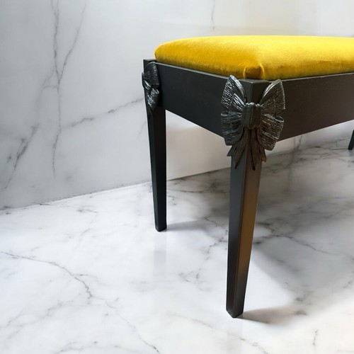 Mid century modern bow - mid-century, black