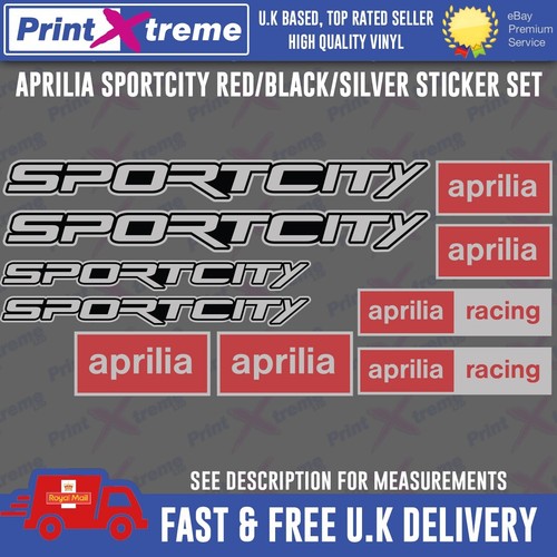 Aprilia sportcity decals - aprilia,