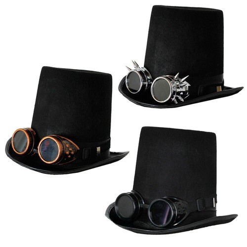 Cyber steampunk hat - steampunk, with