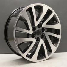 NISSAN NAVARA 18" ALLOY WHEEL RIM 7J ET45 DIAMOND CUT GREY 4KJ6B GENUINE X1