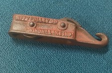 Vintage Jiffy Pulley Co