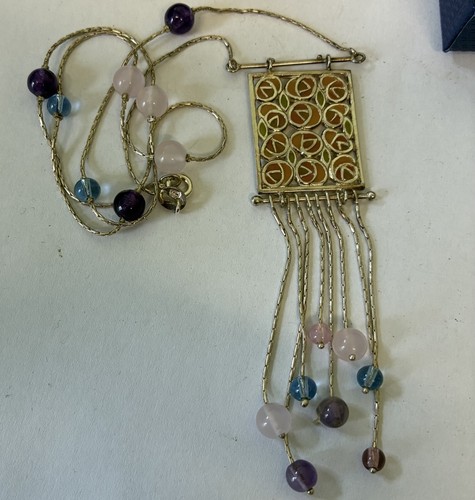 Sterling silver and - sterling, amethyst