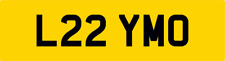 STRETCH LIMO SHORT NUMBER PLATE L22 YMO LMO LUXURY HUMMER VIP LINCOLN LIMOUSINE