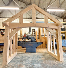 Bespoke Green Oak Porch –