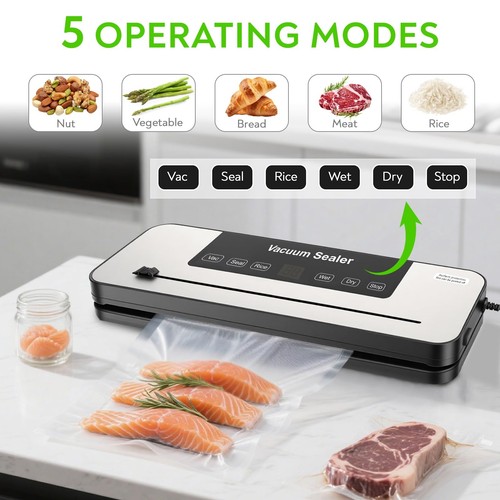 Vacuum sealer food - vacuum,