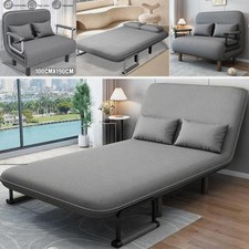 Double fabric sofa bed sleeper - fabric,